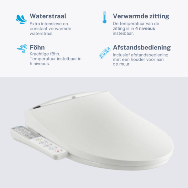 Alternative view of Douche wc Dib C430 bidet design