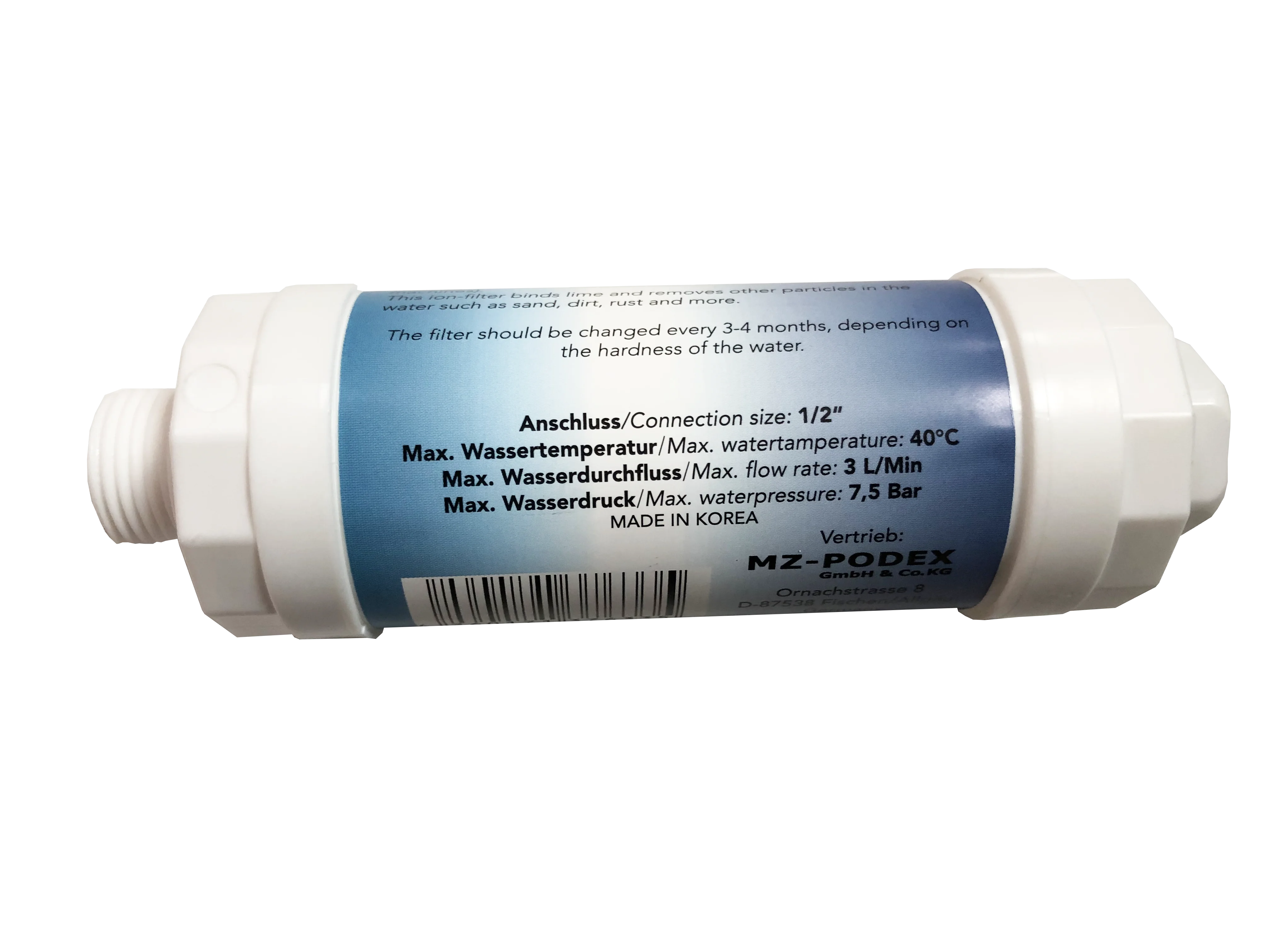 Universele anti-kalkfilter – Waterfilter voor Bidets - Afbeelding 6