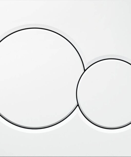 Geberit Sigma 01 tweeknops Bedieningspaneel closet