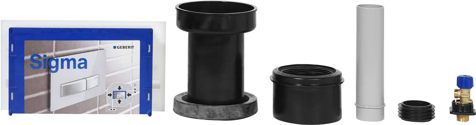 Geberit Duofix Sigma 12 cm Inbouwreservoir met frame - Afbeelding 7