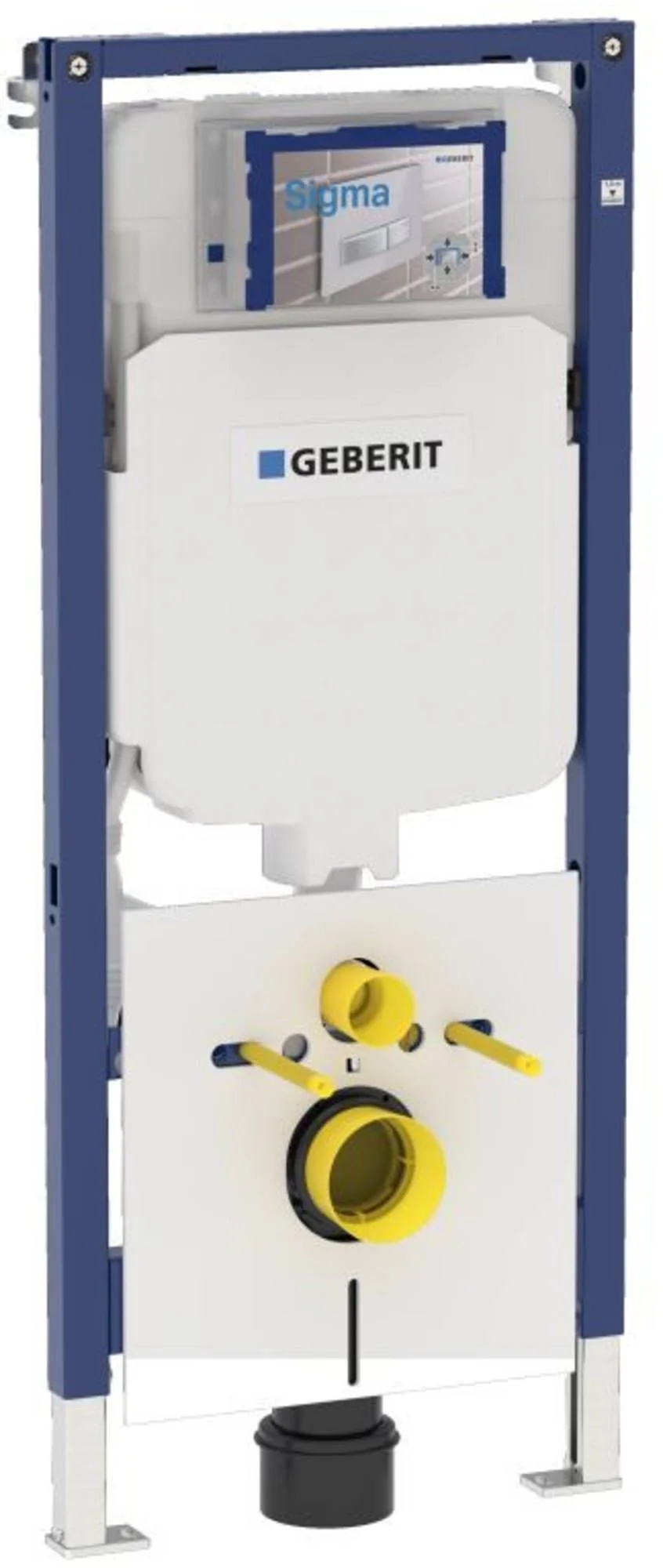 Geberit Duofix Sigma 8 cm Inbouwreservoir met frame - Afbeelding 2