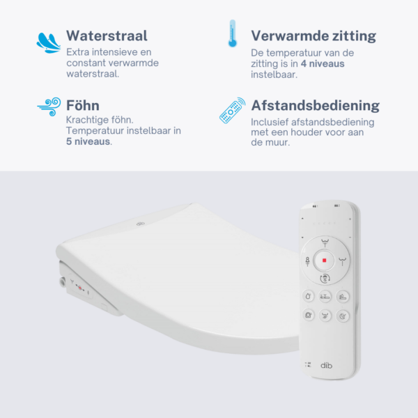 Alternative view of Douche wc Dib U850R - bidet design