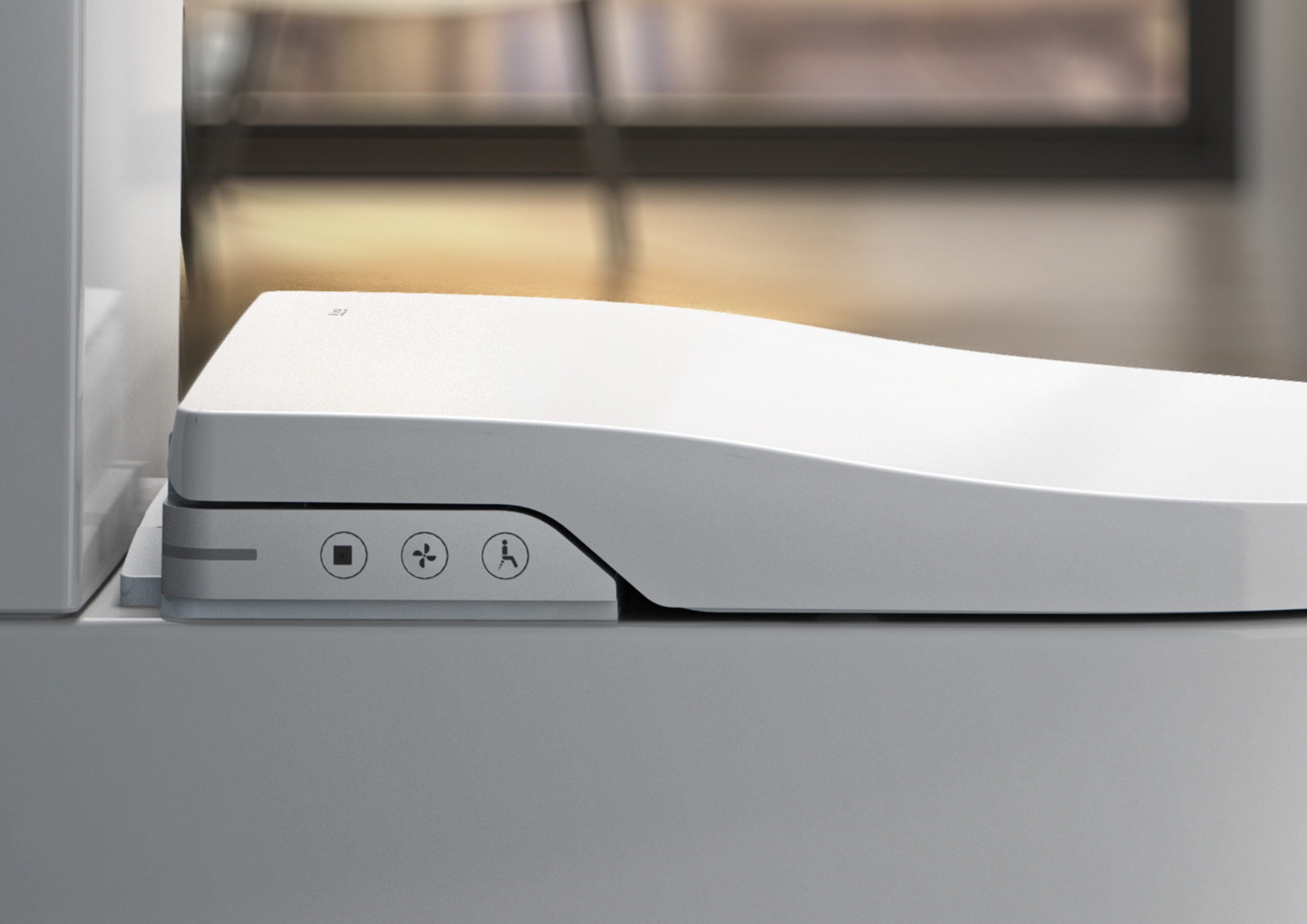 Roca In-Wash In-Tank staande douchewc - Afbeelding 4