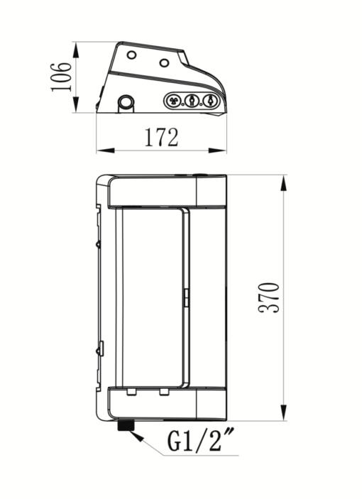 DoucheWC HCI - E553 Pro