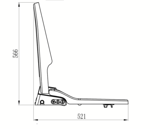 DoucheWC HCI - E553 Pro