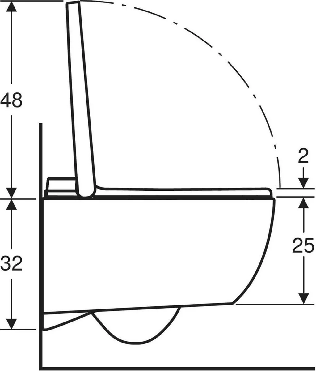 Geberit AquaClean Alba - toiletsysteem wand-wc - Afbeelding 3