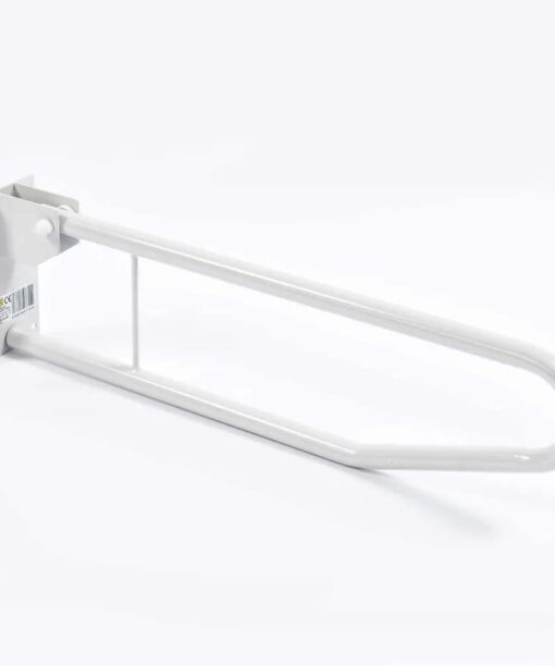 Opklapbare Toiletbeugel - Wandmontage - Wit - 70 cm