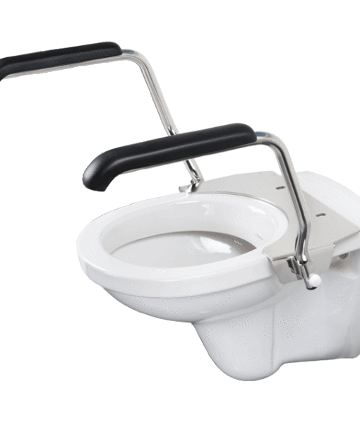 Toiletbeugelset - RVS Armsteunen voor Extra Ondersteuning