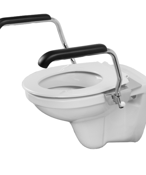 Toiletbeugelset - RVS Armsteunen voor Extra Ondersteuning