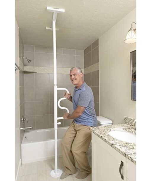 Verstelbare Grijppaal - Extra Steun bij Toilet of Douche