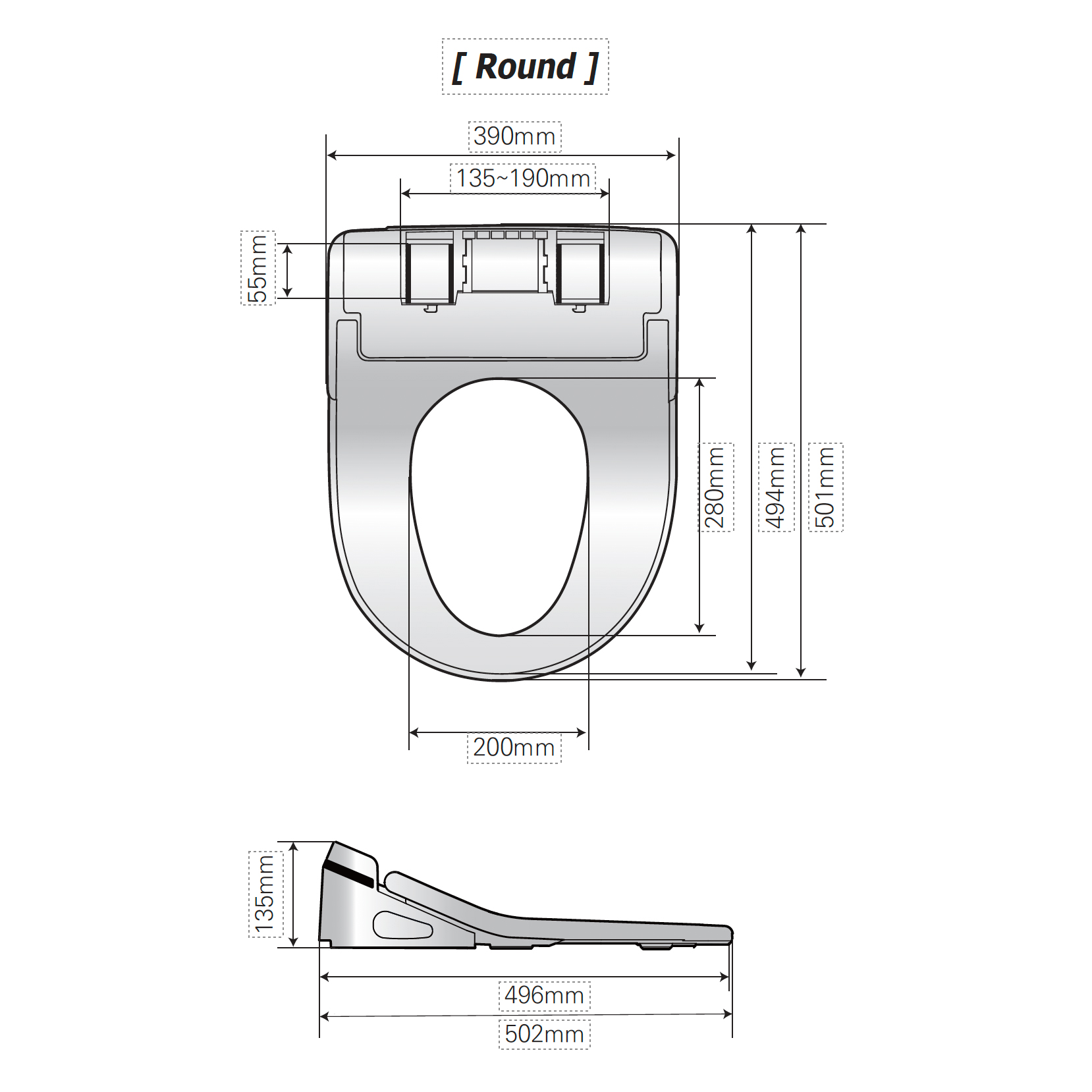 DoucheWC Homecare – HC-500R - Afbeelding 5